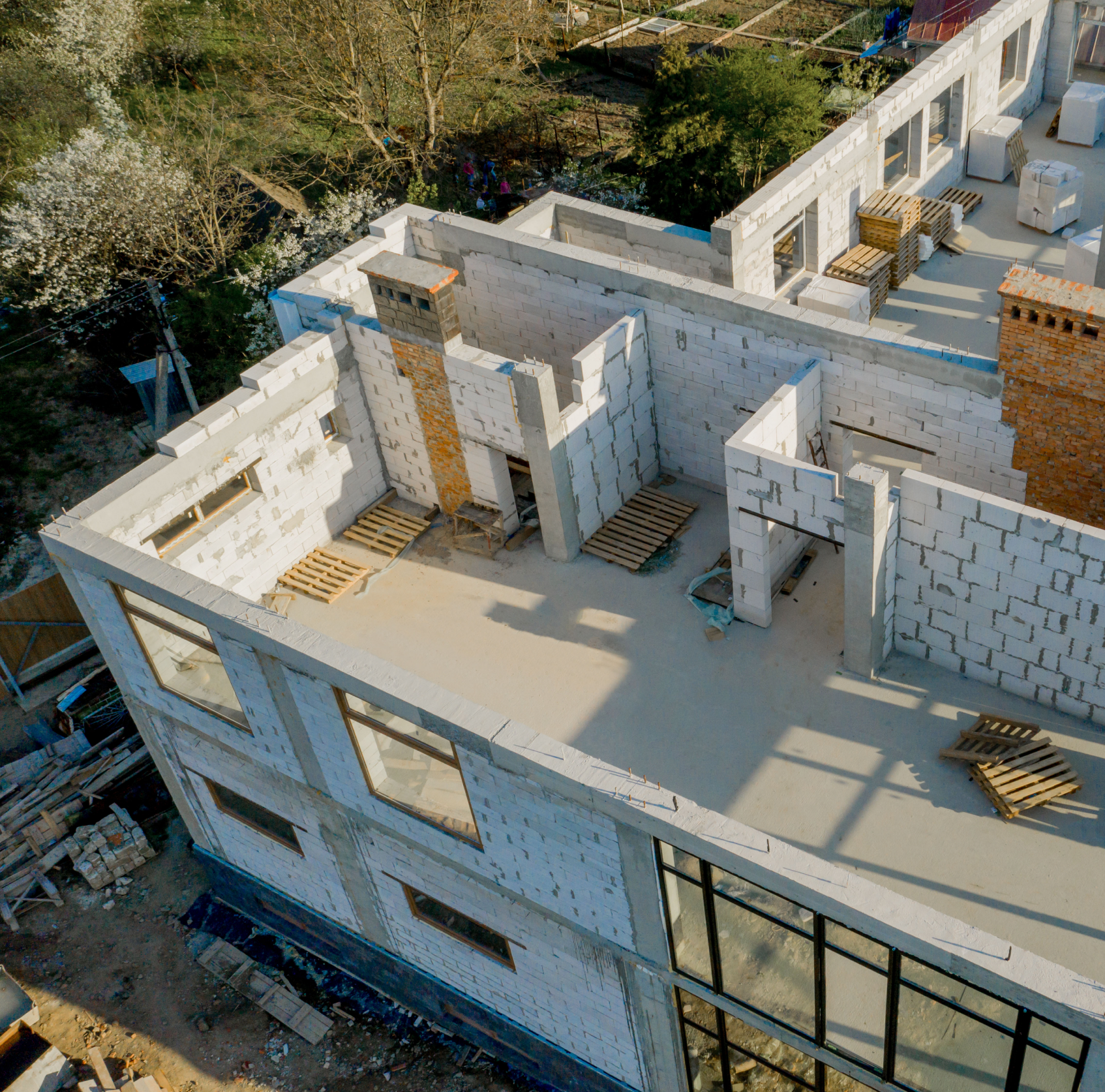Obra em construção da VEGRA